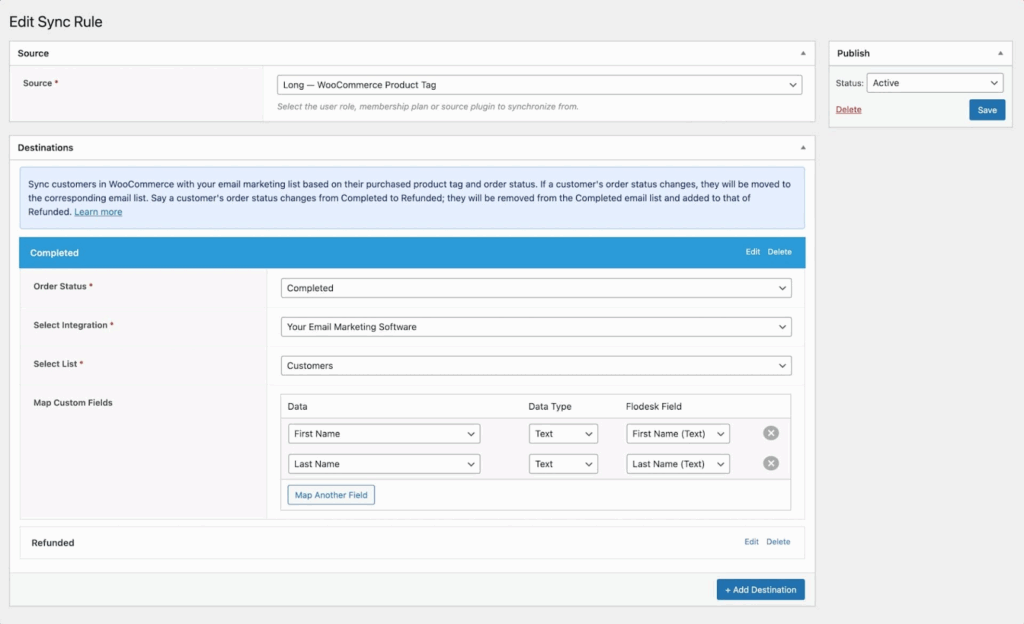 woocommerce purchased product tag sync - ServerAvatar