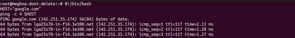 Network Connectivity Checker output - ServerAvatar