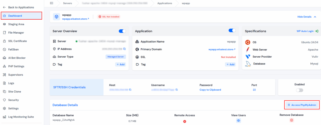 New Updates - ServerAvatar v7.15.0