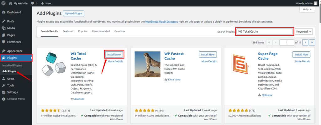 W3 Total Cache - Redis Full-Page Caching