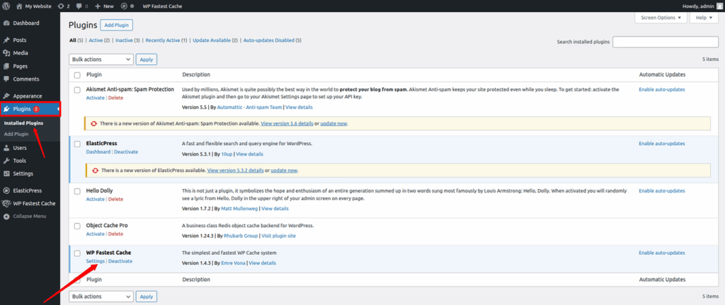 WooCommerce caching Setup