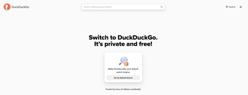web crawlers - duckduckbot