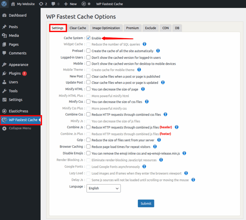 WooCommerce caching Setup