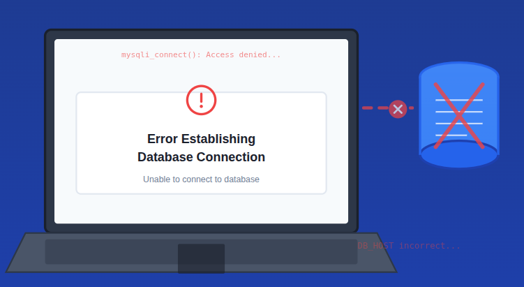 WordPress Errors - Establishing a Database Connection