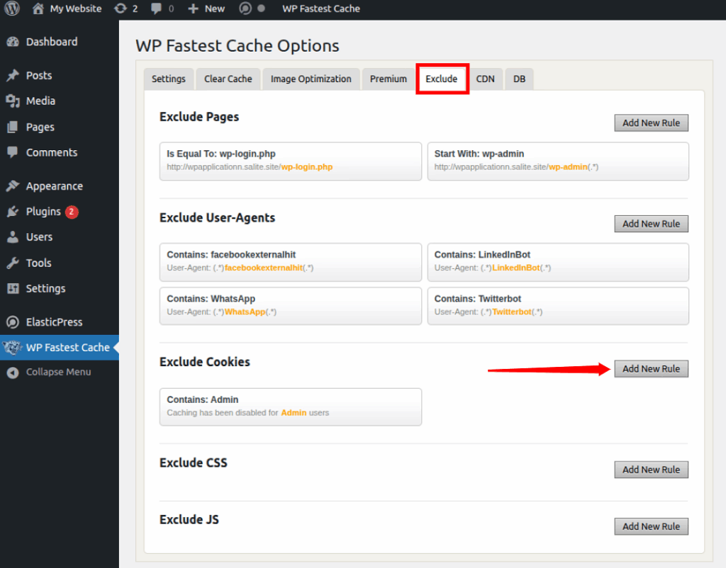 WooCommerce caching Setup