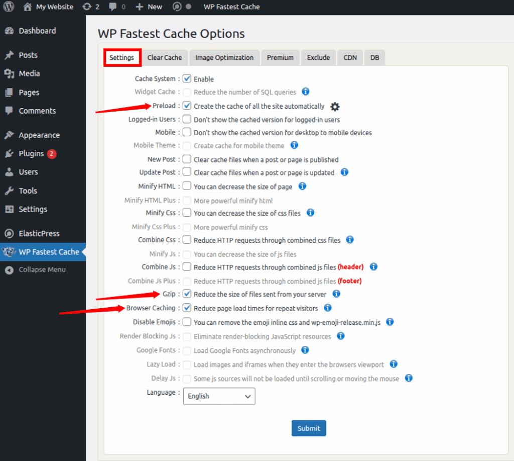 WooCommerce caching Setup