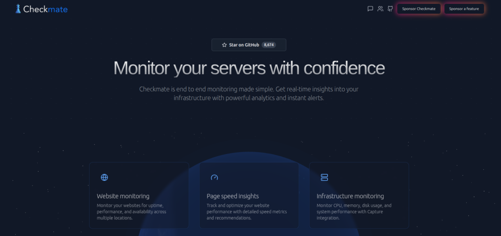 Checkmate - Uptime monitoring
