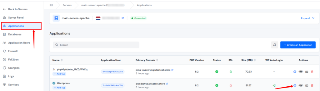 application dashboard - WordPress memory exhausted error