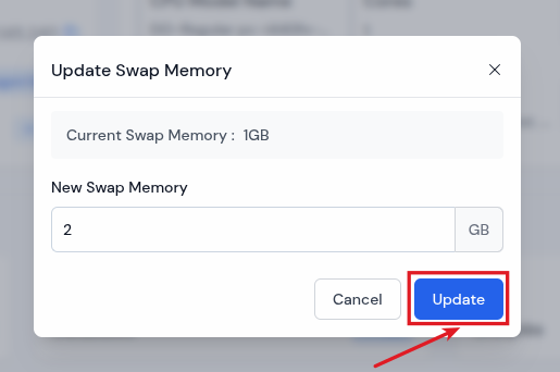 swap memory scaling