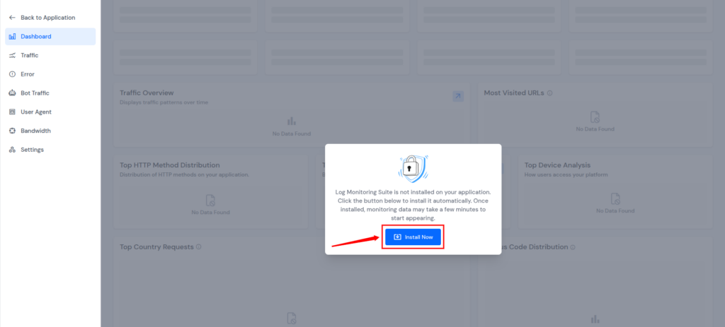 ServerAvatar v7.15.3 - install log monitoring suite