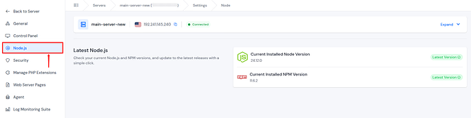 node js - Laravel hosting