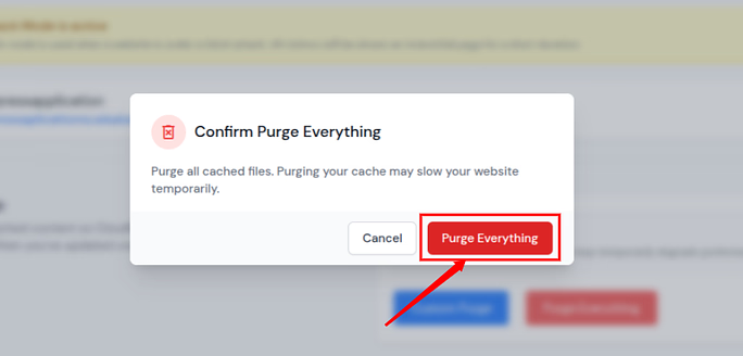 purge everything - ServerAvatar v7.15.5