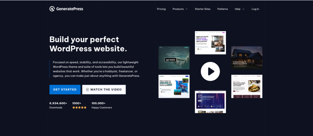 GeneratePress - website themes