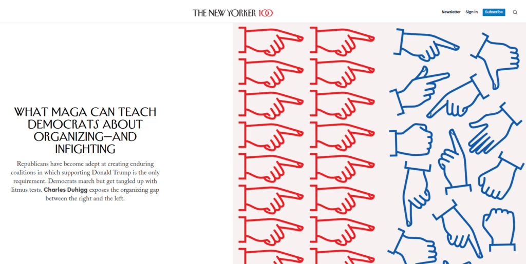 The New Yorker - WordPress blog examples