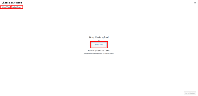 select file - Add a Favicon