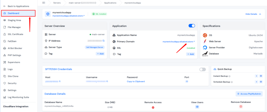 NextCloud application