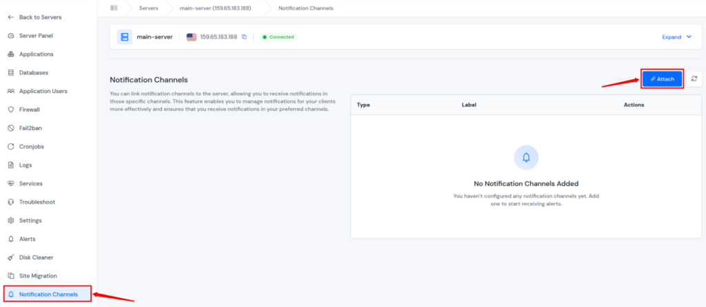 attach Discord channel