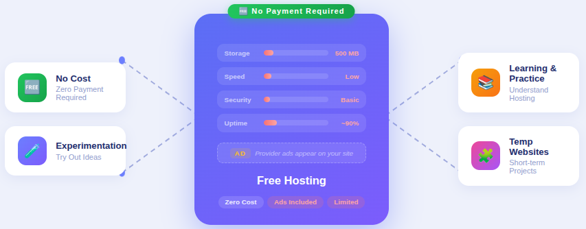 Free Hosting - website hosting