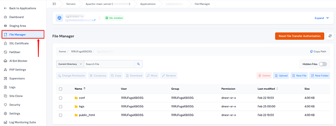 file permission - Secure your VPS
