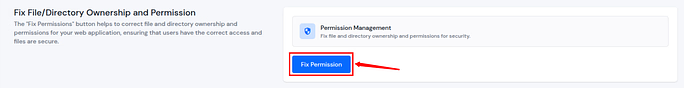 fix permission - Secure your VPS