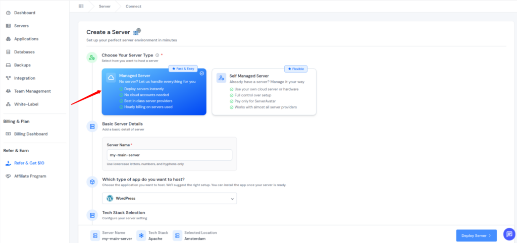 managed server - Managed or Self-Managed Hosting