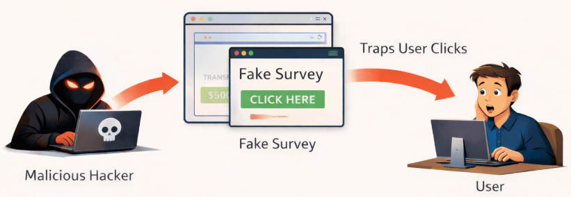Clickjacking - Client-Side Security Threats