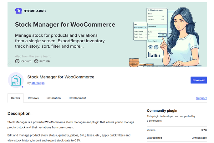 WooCommerce Stock Manager - WooCommerce Inventory Management