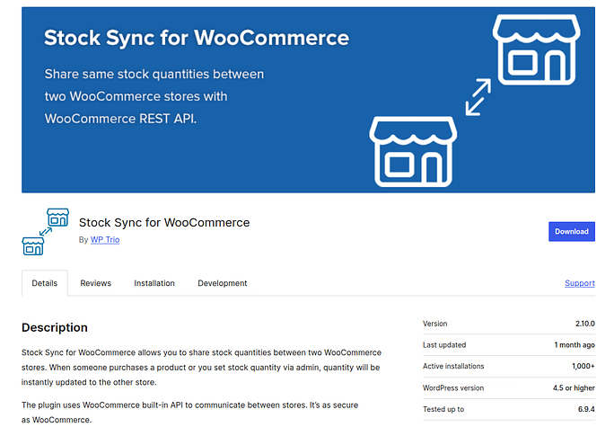 Stock Sync for WooCommerce - WooCommerce Inventory Management