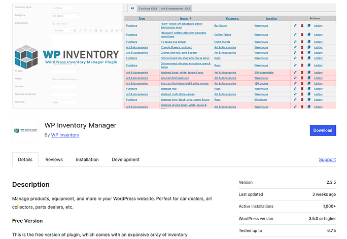 WP Inventory Manager - WooCommerce Inventory Management