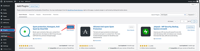 antispam - Stop Contact Form Spam