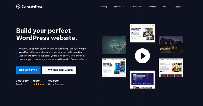 GeneratePress - WordPress Themes for Startups