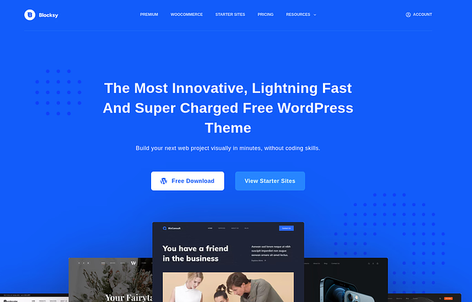 Blocksy - WordPress Themes for Startups