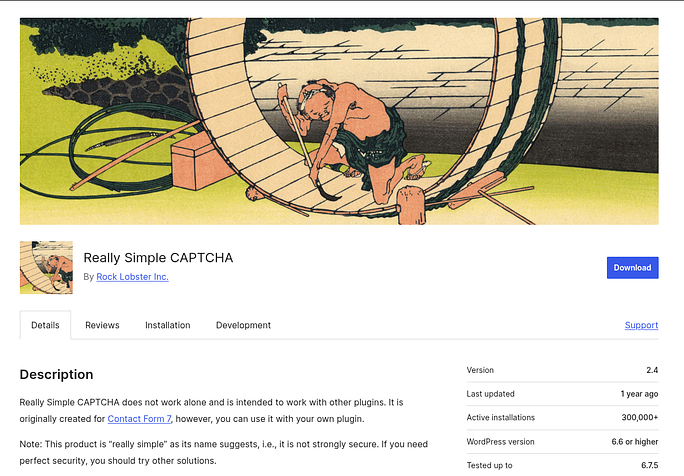 really simple captcha - Add CAPTCHA in WordPress