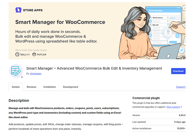 Smart Manager for WooCommerce - WooCommerce Inventory Management