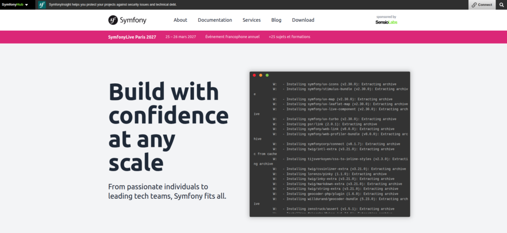 Symfony - Best PHP frameworks