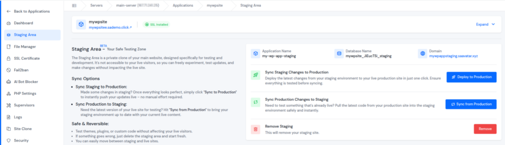 staging area - WordPress post-migration troubleshooting