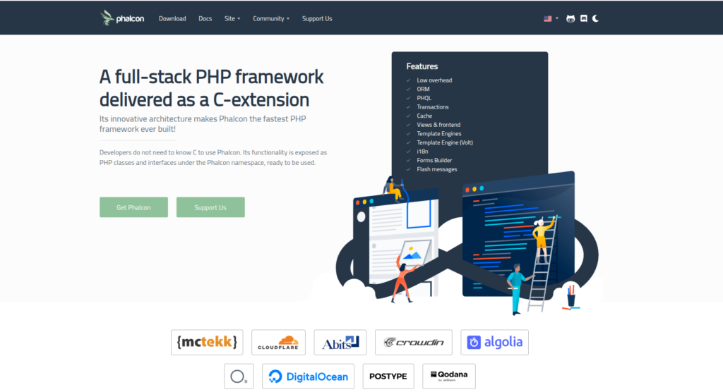 Phalcon - Best PHP frameworks