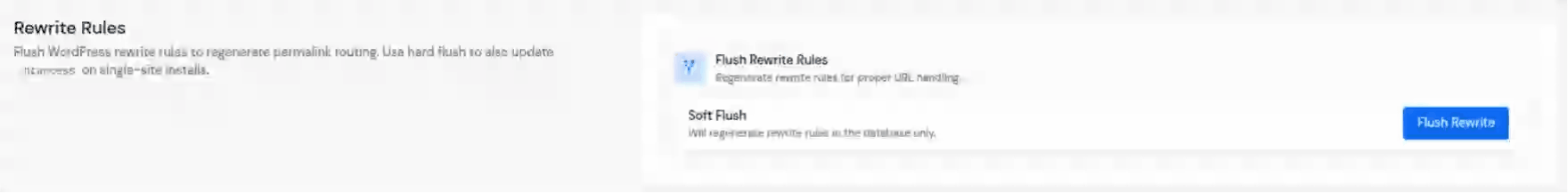 Rewrite Rules - WordPress Toolkit