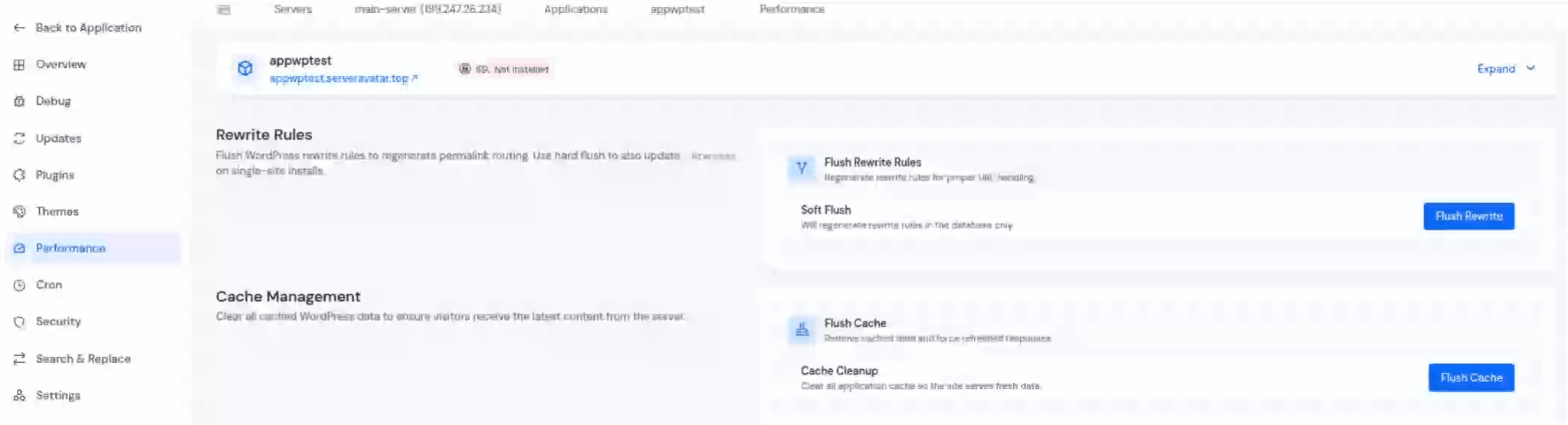 Cron - WordPress Toolkit