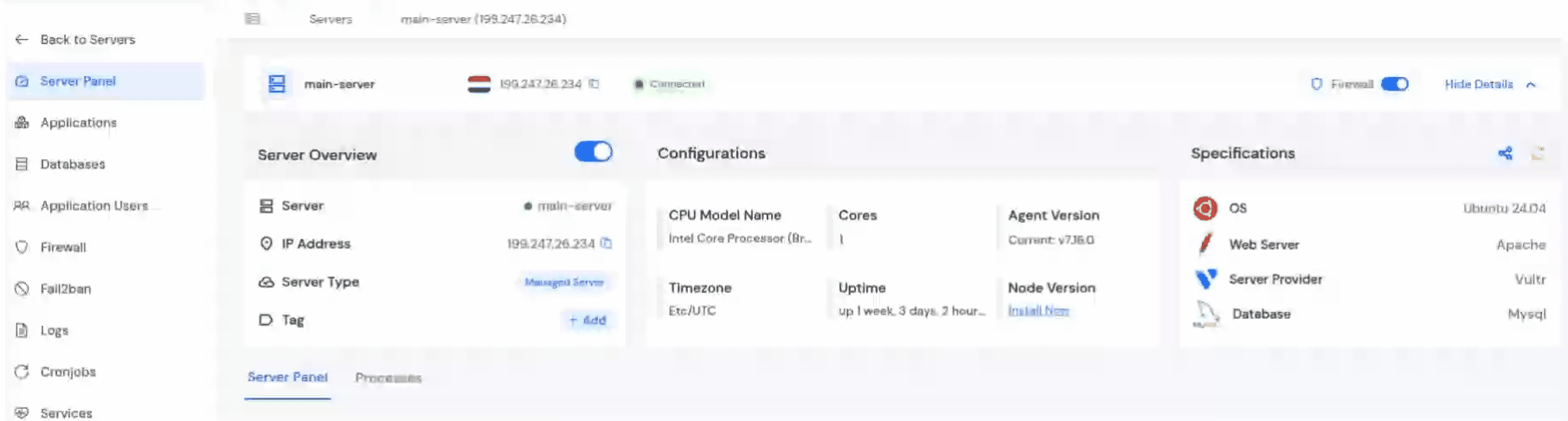 Create Application - WordPress Blueprints