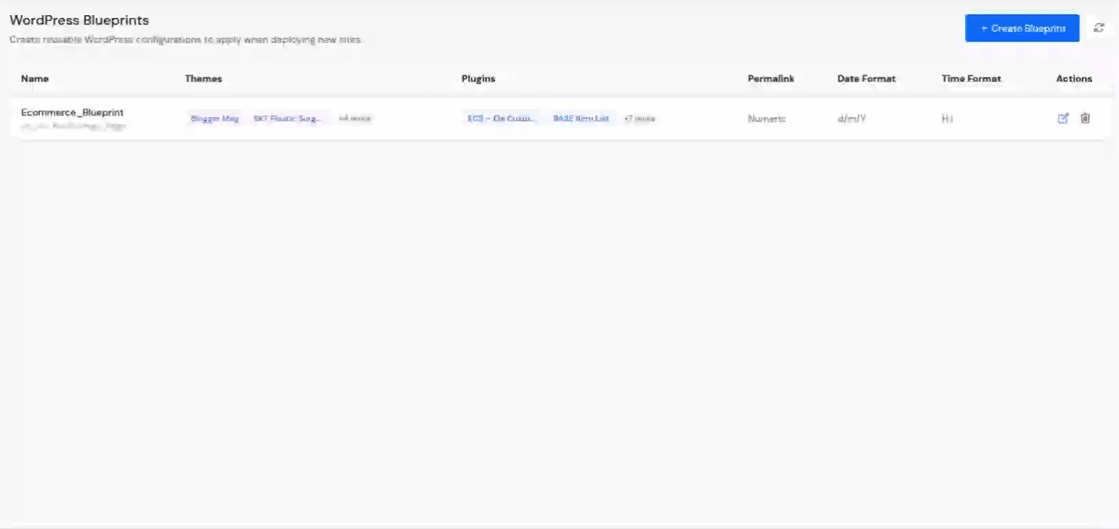 Create WordPress Blueprints
