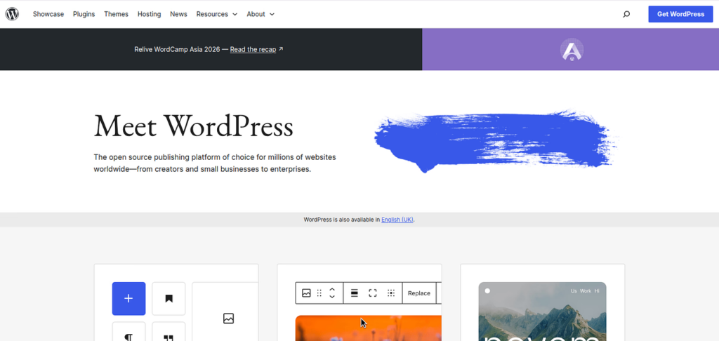 WordPress - best PHP CMS