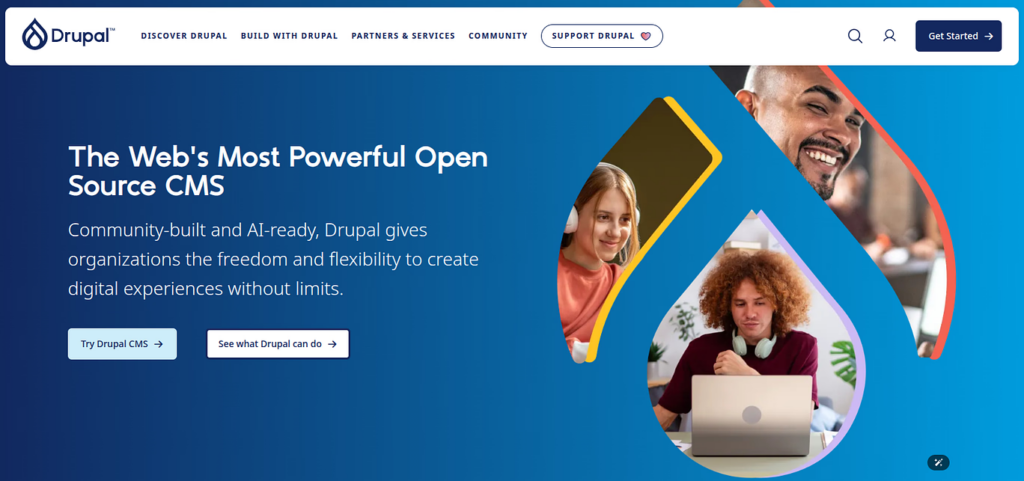 Drupal - best PHP CMS