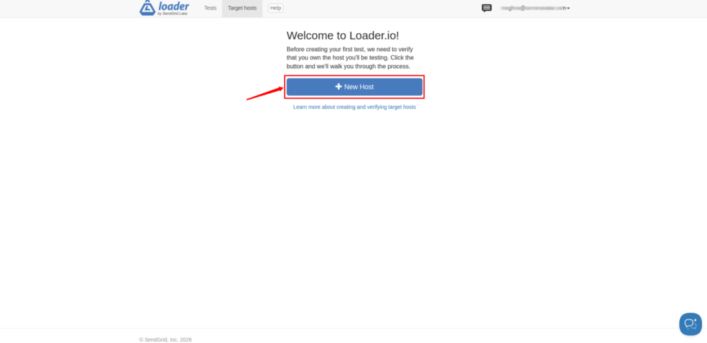add website -  stress testing WordPress websites