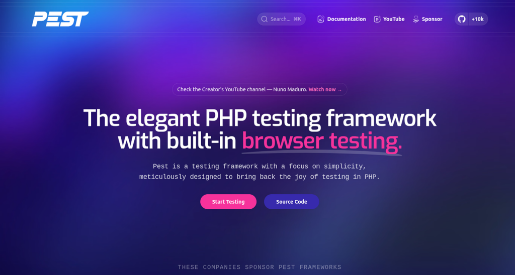 Pest - PHP Testing Tools