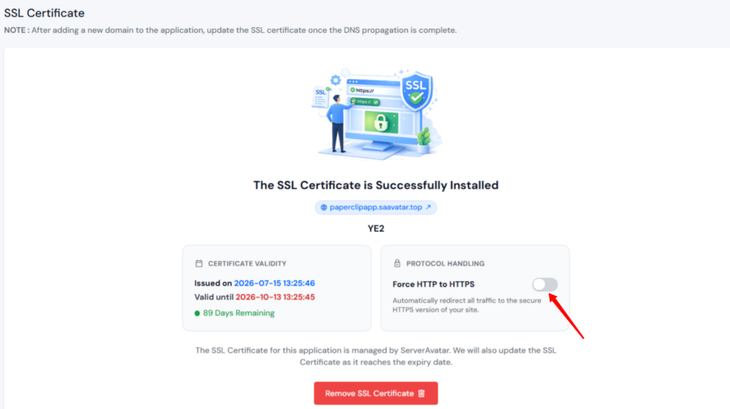 http to https - Deploy Paperclip