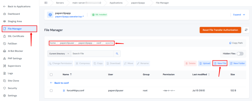 create config - Deploy Paperclip