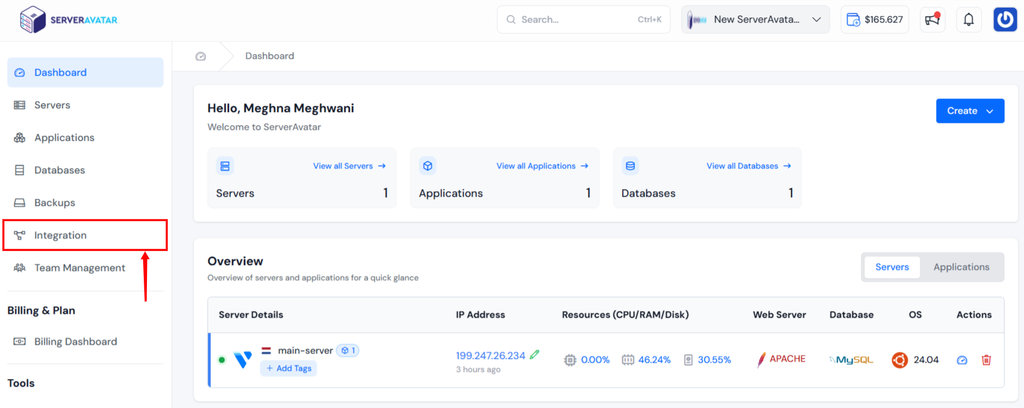 go to integration - GitHub
