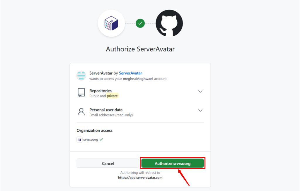 Authorize organization - GitHub