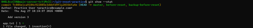 git show